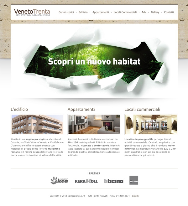 VenetoTrenta homepage