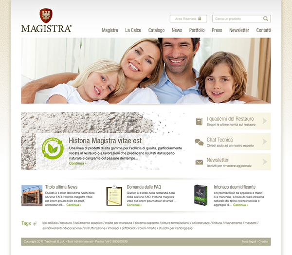Magistra Homepage